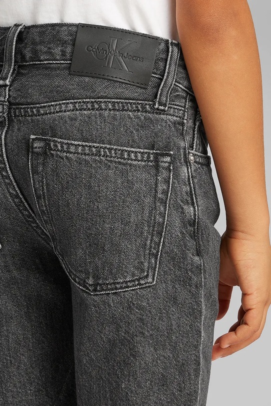 Детские джинсовые шорты Calvin Klein Jeans IB0IB02428.PPYA чёрный