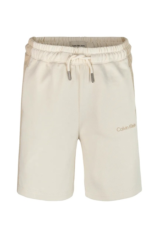 Детские шорты Calvin Klein Jeans IB0IB02433.128.176.PPYA бежевый SS25