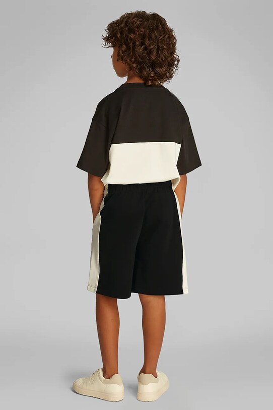 Dětské kraťasy Calvin Klein Jeans černá IB0IB02433.128.176.PPYA