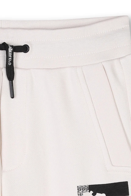 Otroške kratke hlače Karl Lagerfeld bež Z30413.114.150