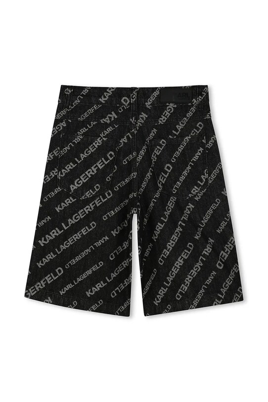 Хлопчик Дитячі джинсові шорти Karl Lagerfeld Z30415.126.150 чорний
