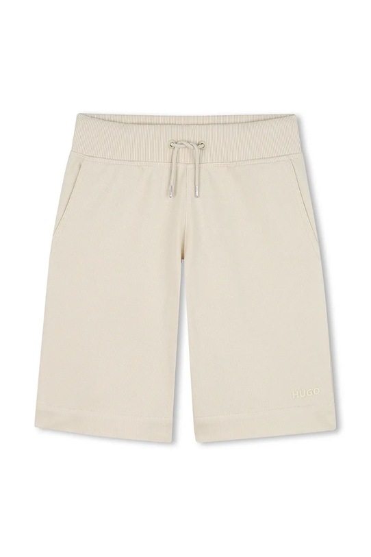 HUGO pantaloni scurți copii casual bej G00364.162.174