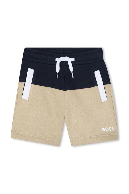 BOSS pantaloni scurti bebe casual bej J52085.86.94