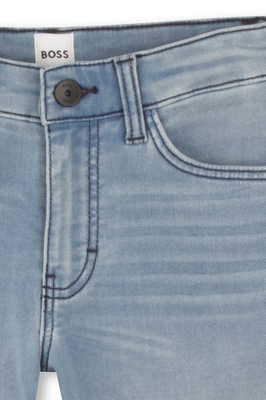 Chłopiec BOSS szorty jeansowe dziecięce J51995.102.108 niebieski