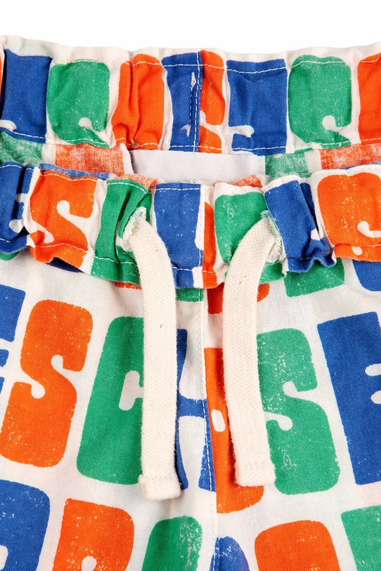 Băieți Bobo Choses pantaloni scurți din bumbac pentru copii 125AC133 portocaliu