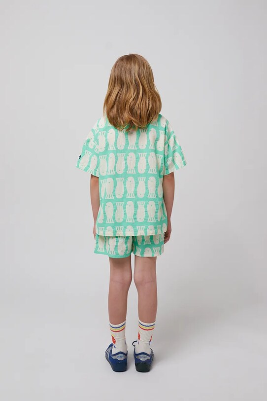 Bobo Choses pantaloni scurți din bumbac pentru copii Lucky Fish 125AC064