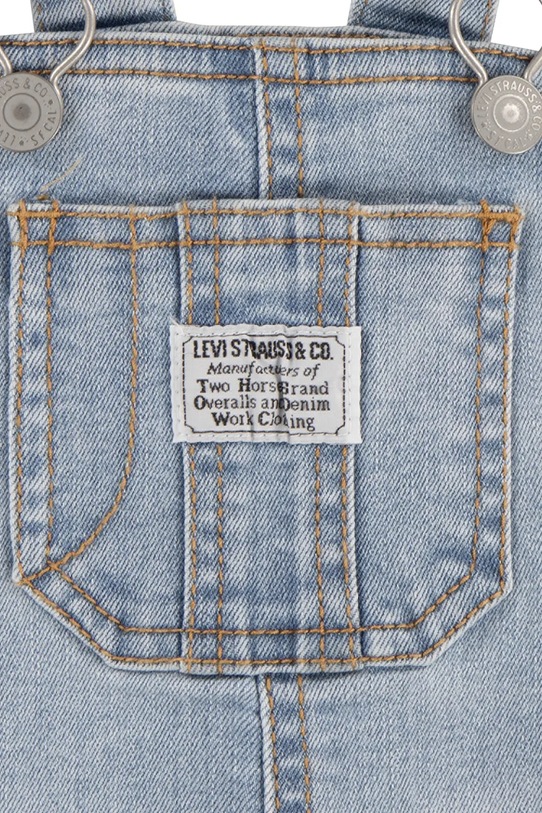 Băieți Levi's salopetă copii SHORTALL 6EE584.PPYA albastru