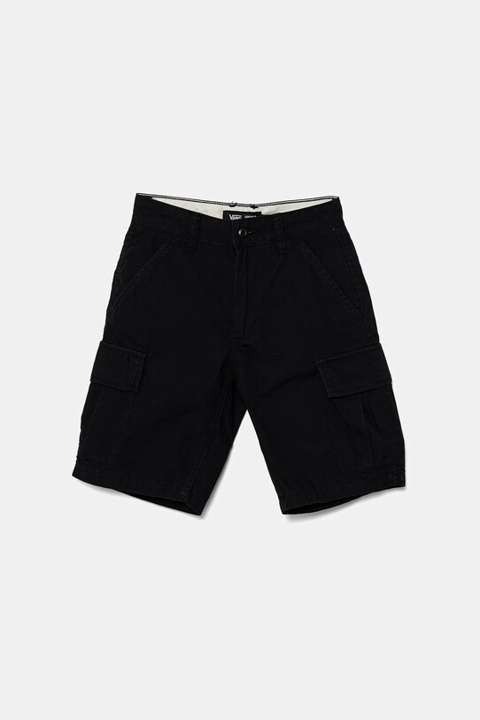 Vans pantaloni scurți din bumbac pentru copii Service Cargo Short casual negru VN0007Z6BLK1