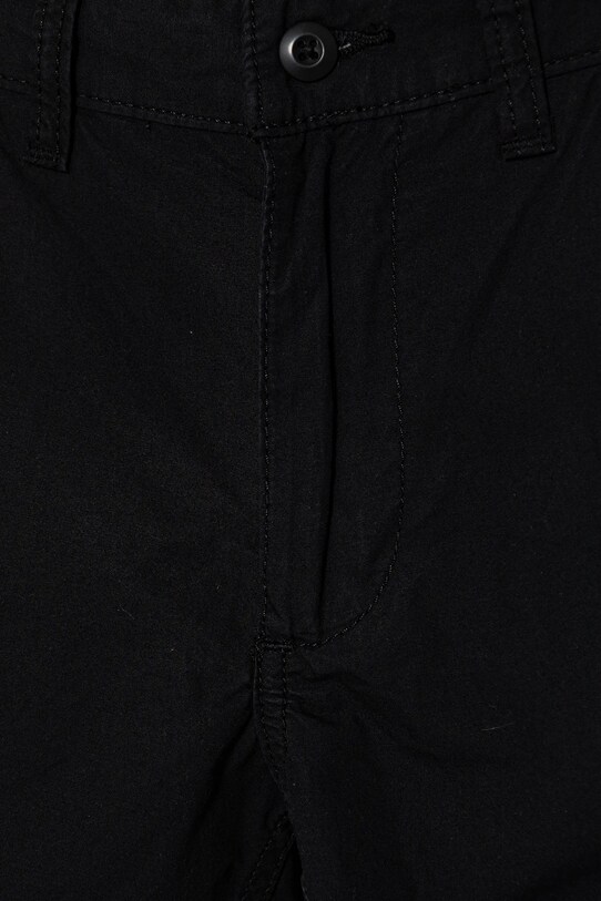 Băieți Vans pantaloni scurți din bumbac pentru copii Service Cargo Short VN0007Z6BLK1 negru