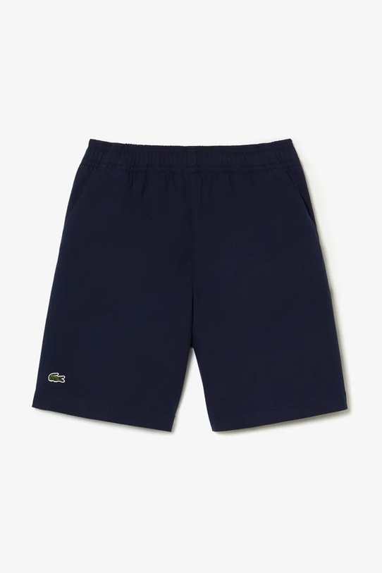 Detské krátke nohavice Lacoste pletenina tmavomodrá FJ5242