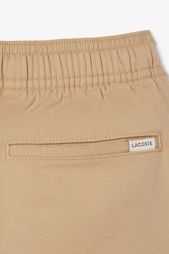 Детские шорты Lacoste бежевый FJ5242