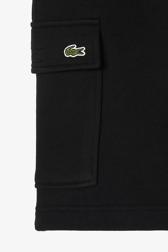 Chłopiec Lacoste szorty bawełniane dziecięce GJ7372 czarny