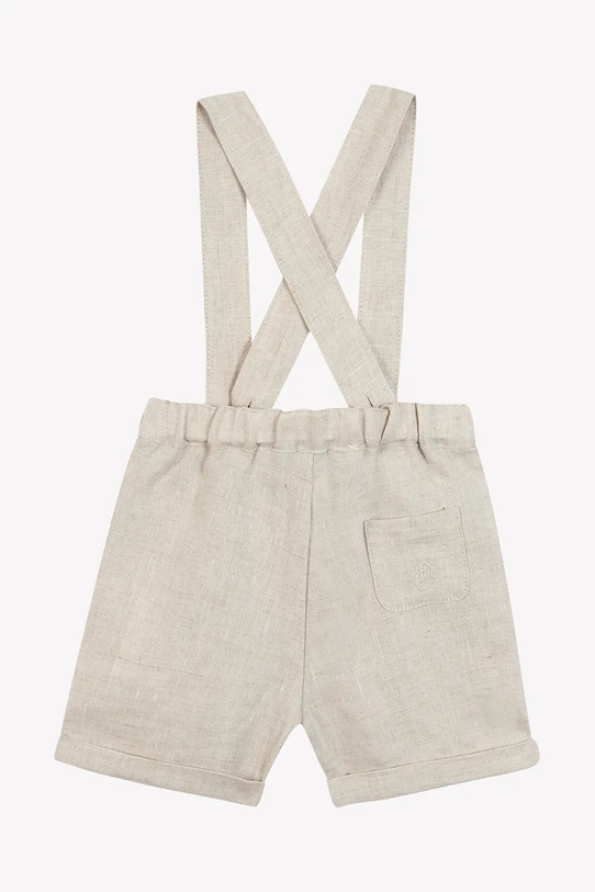 Tartine et Chocolat pantaloncini in lino per neonati CA22051.67.74 beige SS25