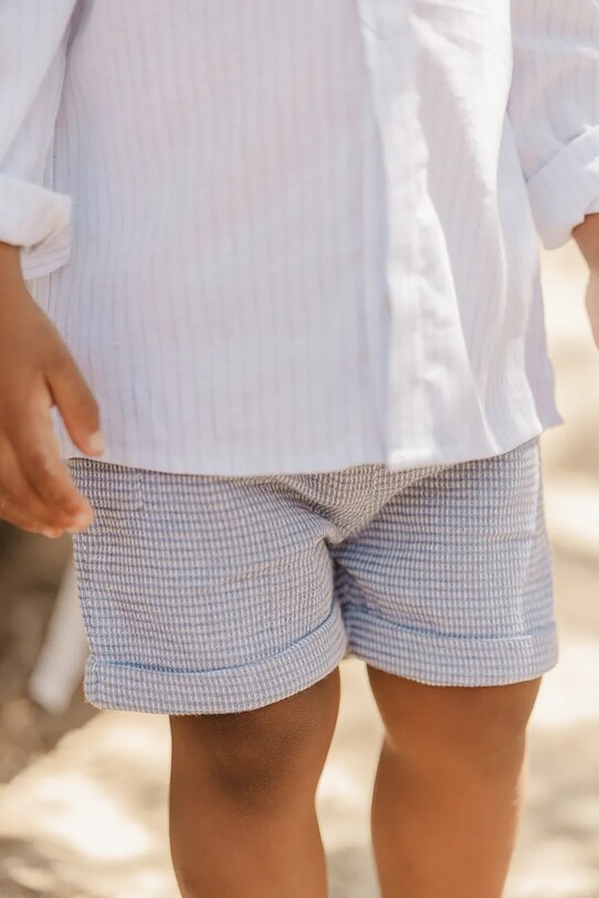 Tartine et Chocolat pantaloni scurti bebe casual gri CA26111.80.94