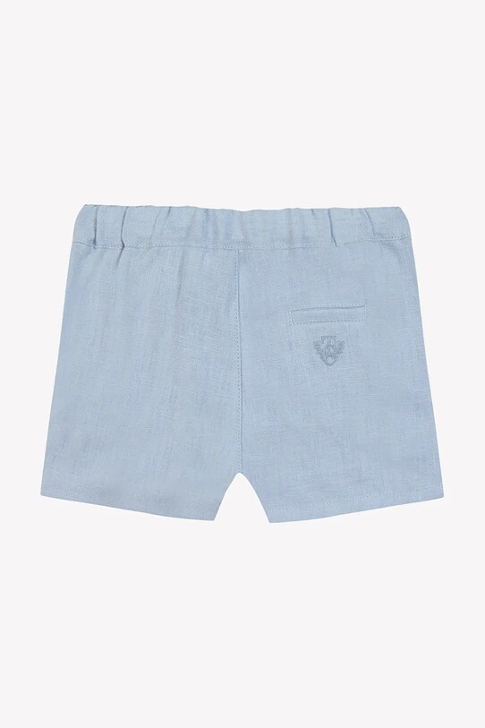 BIMBO Tartine et Chocolat pantaloncini in lino per neonati CA26061.80.94 blu