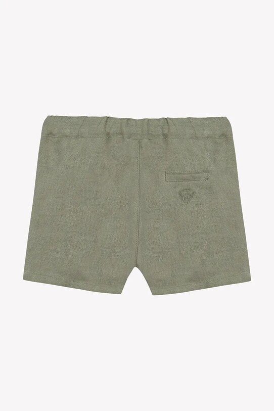 BIMBO Tartine et Chocolat pantaloncini in lino per neonati CA26061.80.94 verde