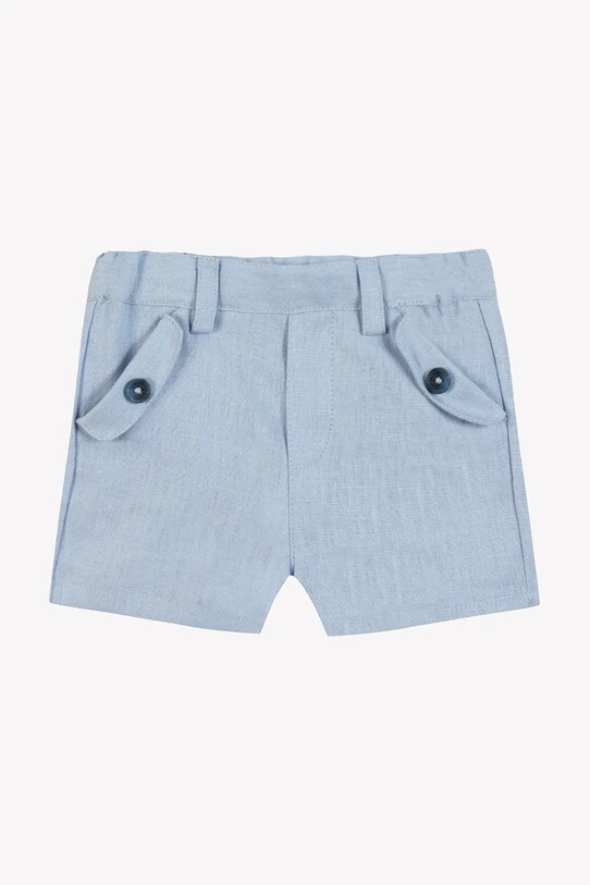 Tartine et Chocolat shorts in lino bambino/a CA26061.104 blu SS25