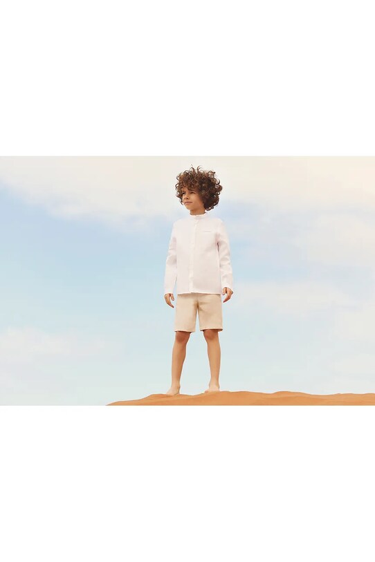 Tartine et Chocolat shorts in lino bambino/a CA26003.116.128 beige