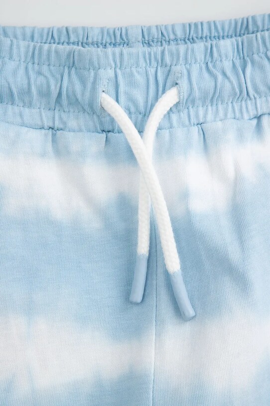 Coccodrillo pantaloni scurți din bumbac albastru WC5121503HBK