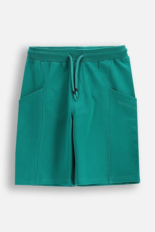 Coccodrillo pantaloni scurți din bumbac pentru copii sport verde WC5120502TBJ