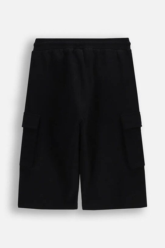 Dětské bavlněné šortky Coccodrillo WC5120503TBJ černá SS25