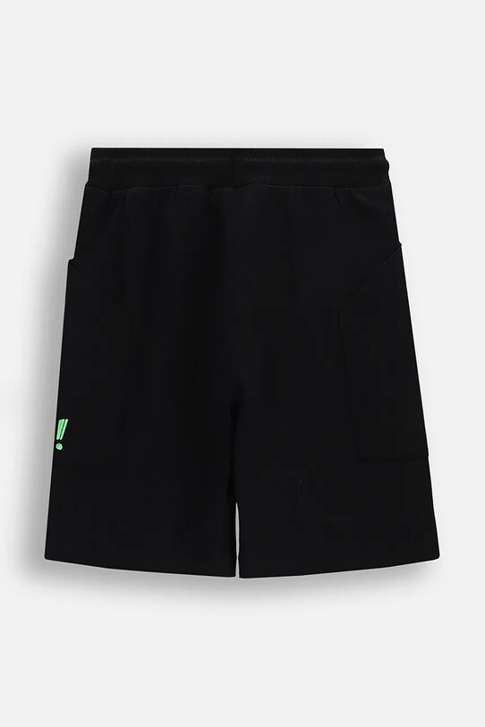 Băieți Coccodrillo pantaloni scurți din bumbac WC5121503TBK negru