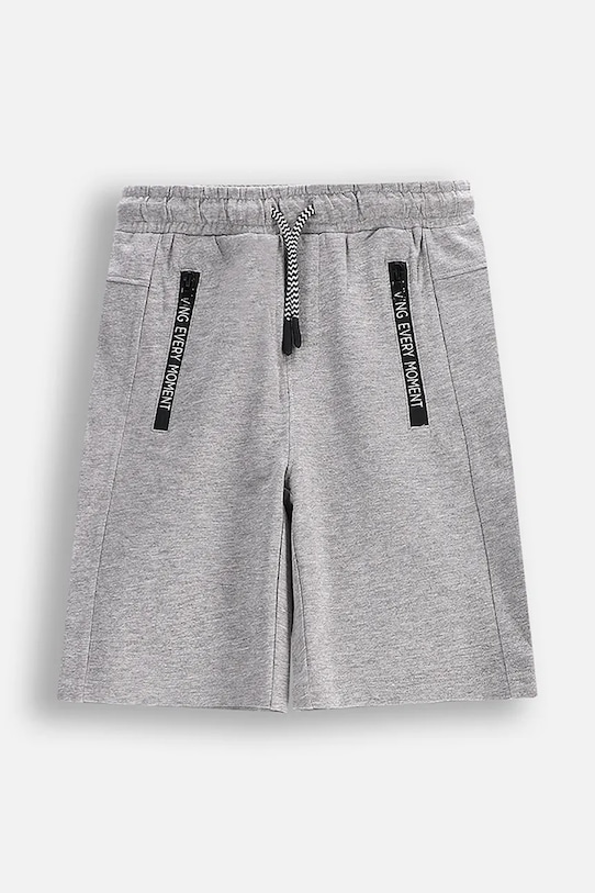 Kratke hlače Coccodrillo Bombaž siva WC5120502IBJ