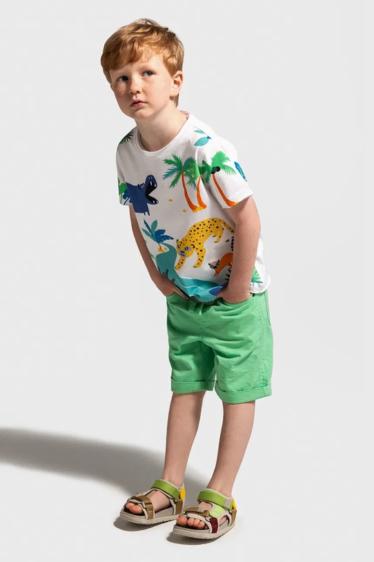 Coccodrillo szorty bawełniane dziecięce WC5119501TBK