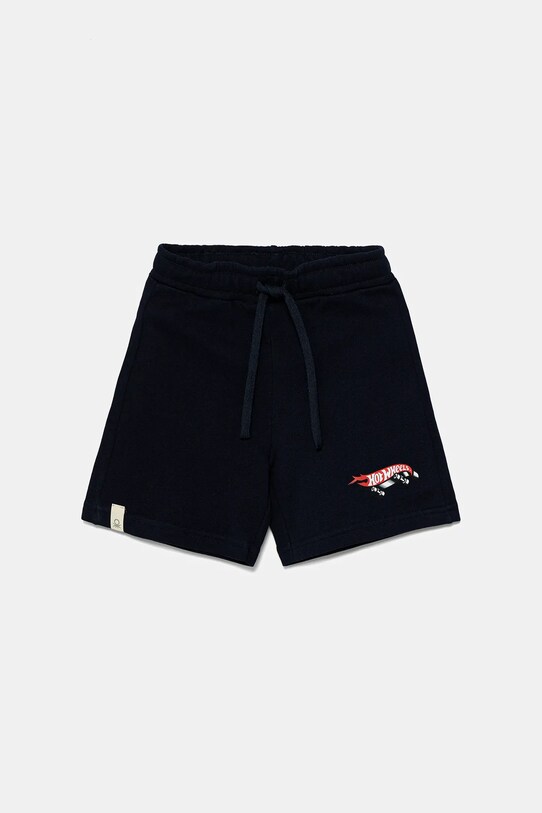United Colors of Benetton pantaloni scurți din bumbac pentru copii sport bleumarin 3J68G901O.P.Seasonal