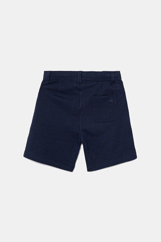 United Colors of Benetton pantaloni scurți din bumbac pentru copii 3KWYG901Q.P.Seasonal bleumarin SS25