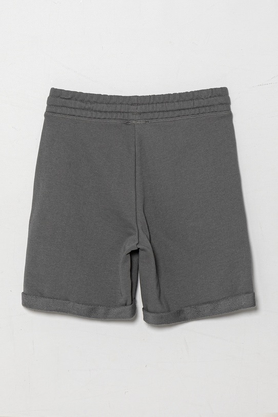 Detské bavlnené šortky United Colors of Benetton 3J68C901G.G.Season.PPYA sivá SS25