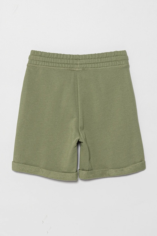 Dječje pamučne kratke hlače United Colors of Benetton 3J68C901G.G.Season.PPYA zelena SS25