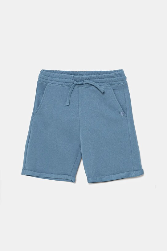 United Colors of Benetton pantaloni scurți din bumbac pentru copii casual albastru 3J68C901G.G.Season.PPYA