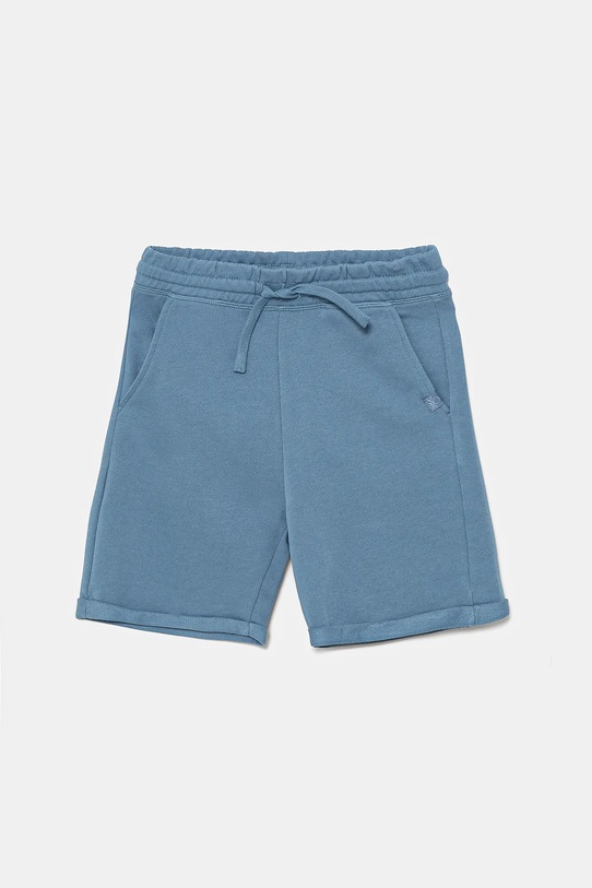 United Colors of Benetton szorty bawełniane dziecięce bawełna niebieski 3J68C901G.G.Season.PPYA