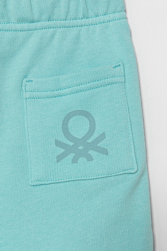 Chlapec Detské bavlnené šortky United Colors of Benetton 3J70G900P.P.Season.PPYA tyrkysová
