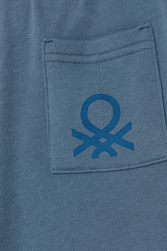 Chłopiec United Colors of Benetton szorty bawełniane dziecięce 3J70G900P.P.Season.PPYA niebieski