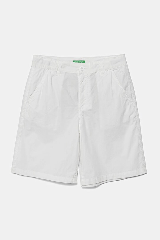 United Colors of Benetton pantaloni scurți din bumbac pentru copii casual alb 4AC7C903O.G.Seasonal