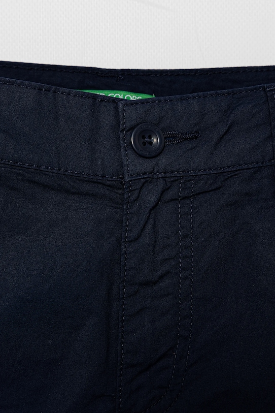 Băieți United Colors of Benetton pantaloni scurți din bumbac pentru copii 4AC7C903O.G.Seasonal bleumarin