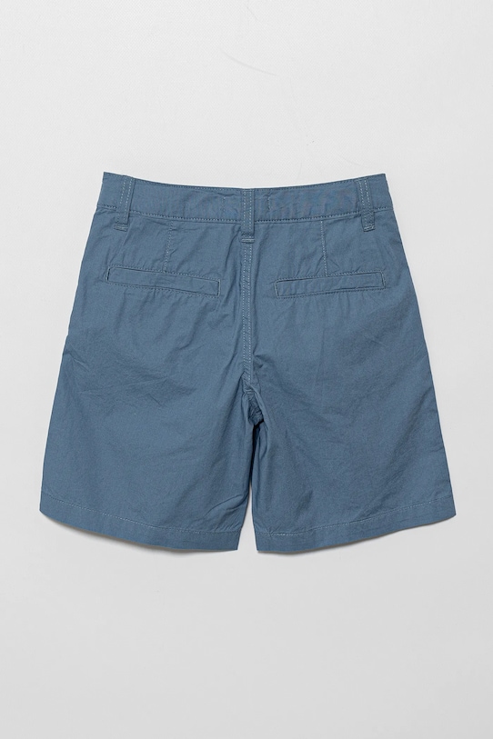 Παιδικό βαμβακερό σορτς United Colors of Benetton 4AC7C903O.G.Seasonal μπλε SS25