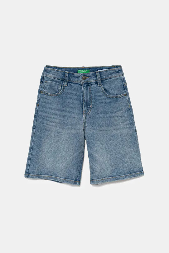 Dječje traper kratke hlače United Colors of Benetton Planet friendly plava 4PORC903I.G.Seasonal
