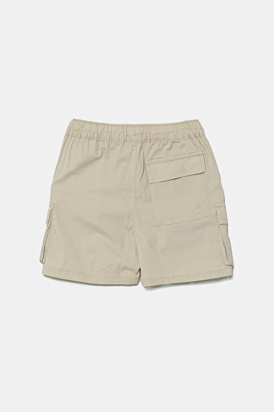 United Colors of Benetton pantaloni scurți copii 4L2VG902V.P.Seasonal bej SS25