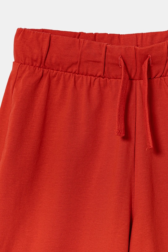 Băieți United Colors of Benetton pantaloni scurți din bumbac pentru copii 3BL0C903L.G.Seasonal rosu