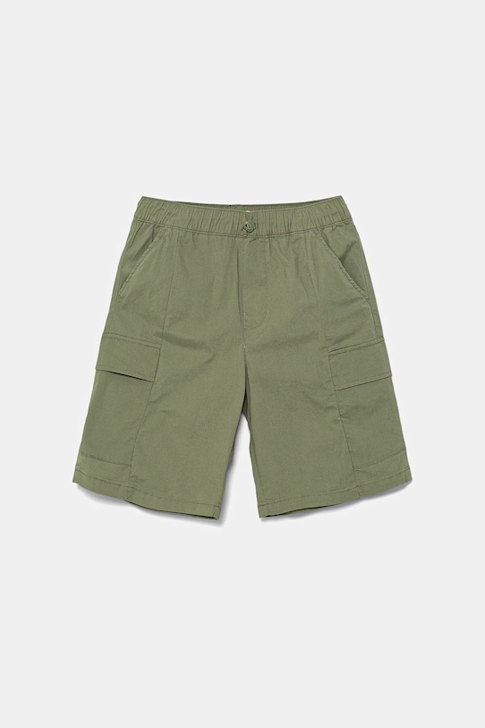 United Colors of Benetton szorty dziecięce z elastanem zielony 4L2VC9046.G.Seasonal