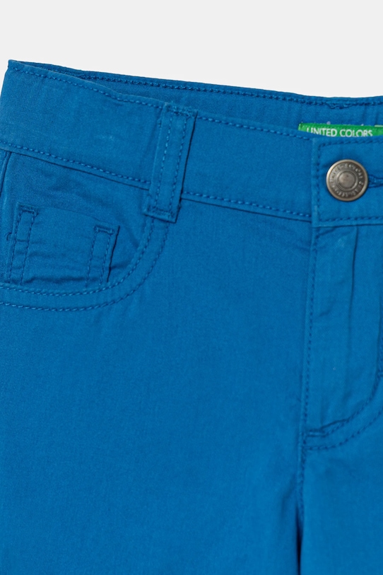 Chłopiec United Colors of Benetton szorty bawełniane dziecięce 47RGG901Y.P.Seasonal niebieski