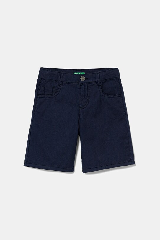 United Colors of Benetton pantaloni scurți din bumbac pentru copii casual bleumarin 47RGG901Y.P.Seasonal
