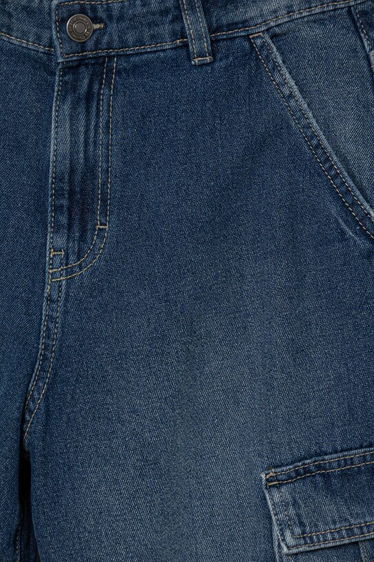 Băieți United Colors of Benetton pantaloni scurți din denim pentru copii 4KEHC9041.G.Seasonal albastru