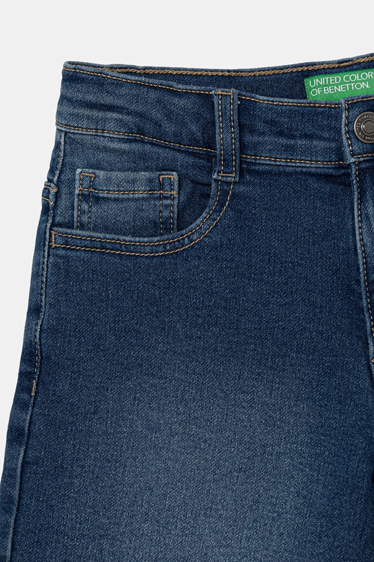 Băieți United Colors of Benetton pantaloni scurți din denim pentru copii 44LGC9048.G.Seasonal albastru
