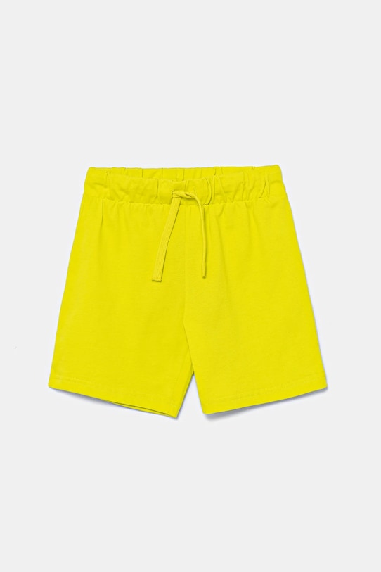 Дитячі бавовняні шорти United Colors of Benetton бавовна зелений 3BL0G900Q.P.Season.PPYA