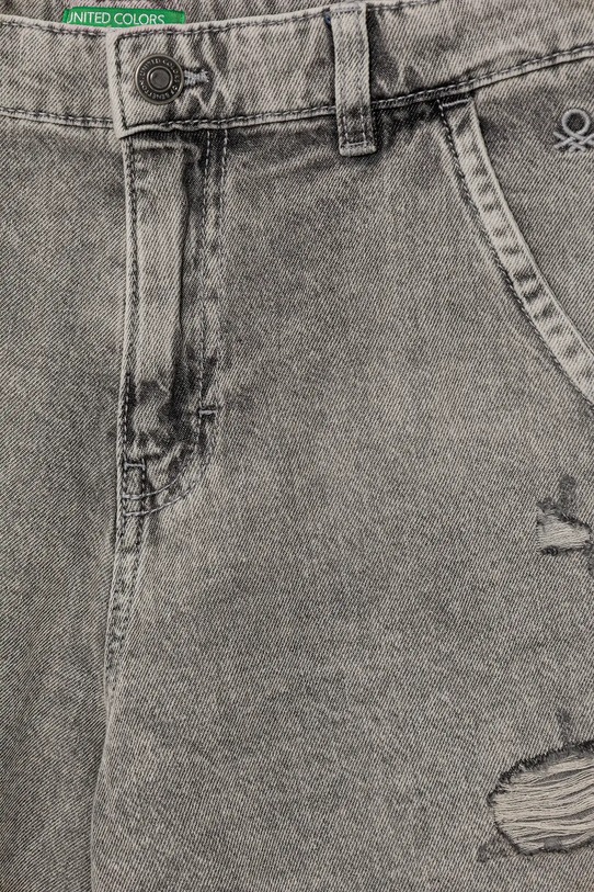 Dječaci Traper kratke hlače United Colors of Benetton 4AD7C9045.G.Seasonal siva