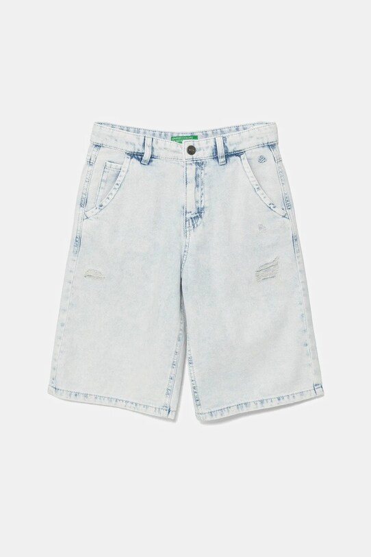United Colors of Benetton pantaloni scurți jeans casual albastru 4AD7C9045.G.Seasonal